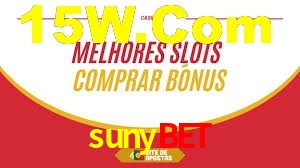 Interface do App sunybet